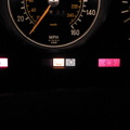 Warning lights at night time